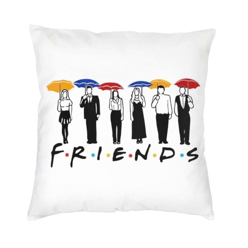 Classic Friends TV Show Cushion Cover Two Side 3D Printing Floor Pillow Case for Living Room Custom Pillowcase Home Decoration