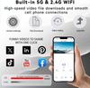 Dual Cam 2K+1080P WiFi Car Camera Recorder with Night Vision, Parking Monitor, Loop Recording, G-Sensor, Wide Angle, 32GB Card I