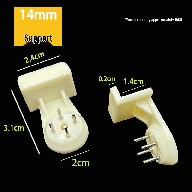 Small Invisible Seamless Wall Hooks for Picture Frames and Photo Walls