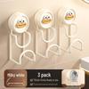 Cartoon Suction Cup No-Drill Bathroom Basin Rack & Multi-Functional Hook
