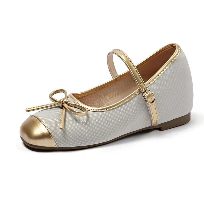 

Балетки на скрытой платформе, золотая осень, женская верхняя одежда, новые туфли Мэри Джейн с бантом 40 светло-серый