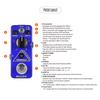 Mooer Triangolo Digital Tremolo Pedál pro elektrickou kytaru Efektový pedál True Bypass Micro Series Compact