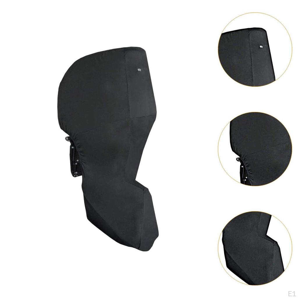 Outboard Engine Cover Marine Shield Tear Resistant Heavy Duty Oxford Cloth with Adjustable
