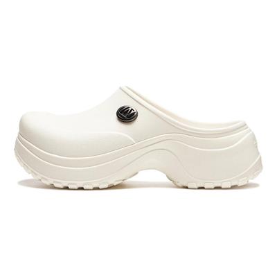 Li Ning Project Muller Tendance Semelle Épaisse Mode Absorption des Chocs Antidérapant Résistant à l'Usure Soutien Rebond Amélioré Pantoufles Bout Fermé AGAU020-2