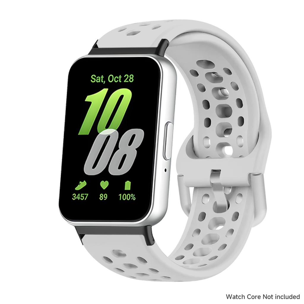 Breathable Silicone Strap For Samsung Galaxy Watch Fit 3 Elastic Sport Band For Galaxy Fit 3 Smartwatch Replacement Accessories