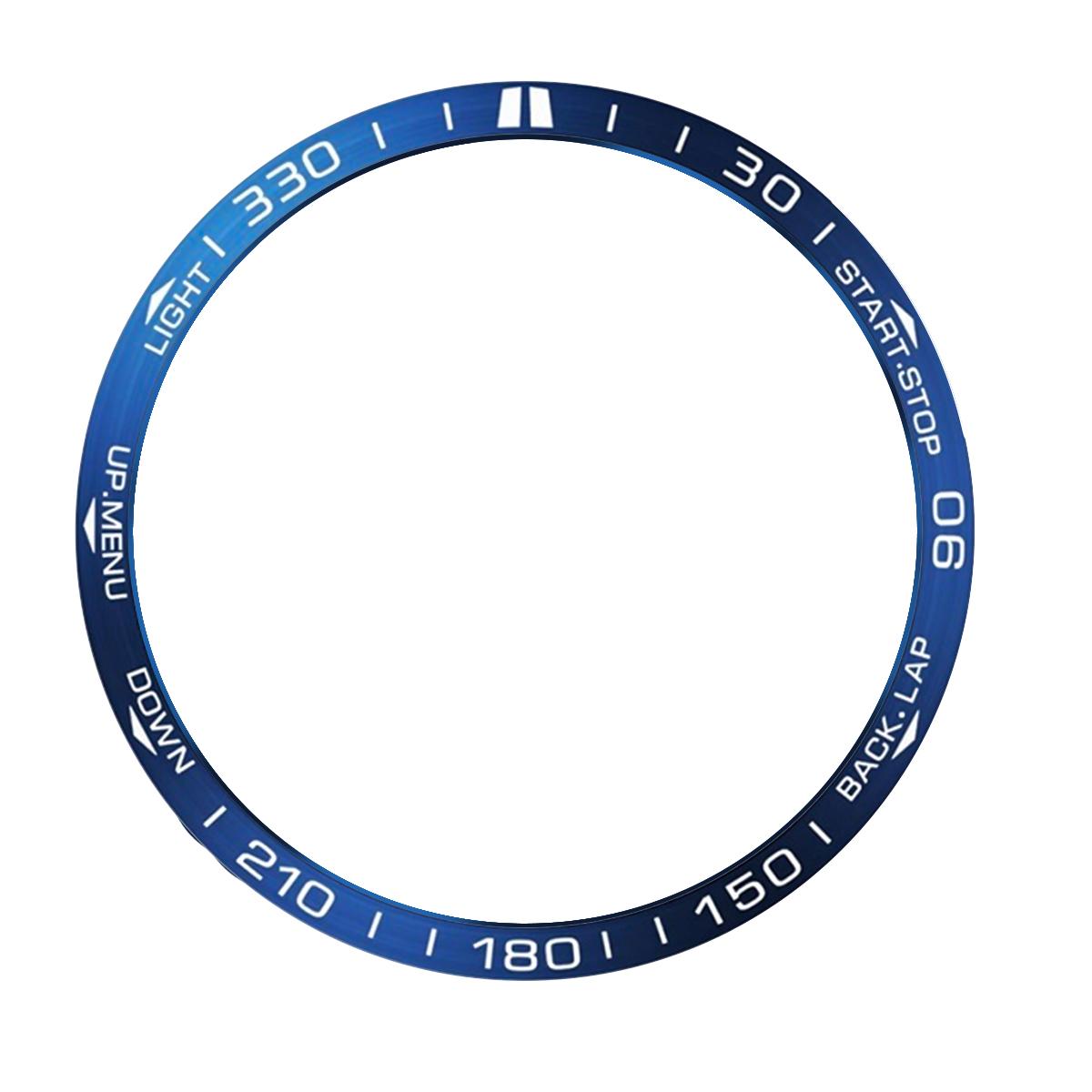 

Watch Bumper Cover Ring Bezel For Garmin Fenix 8 47mm 51mm Bezel Metal Case Cover Protector Anti Scratch Fenix 8 51 Accessories Fenix 8 47mm синій