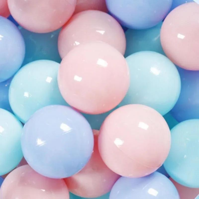 10 Pcs Eco-Friendly Colorful Ball Pit Soft Plastic Ocean Ball Water Pool Ocean Wave Ball Outdoor Toys for Children Kids Baby