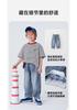 Mini Balabala Boys' and Children's Pants Summer New Product Antibacterial Cooling Soft Cowboy Loose Bending Knife Pants Banana Pants