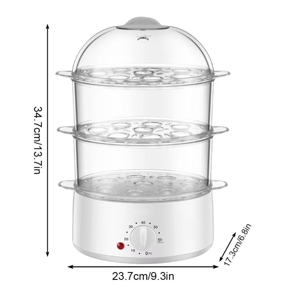 Mit automatischer Abschaltung Elektrischer Eierkocher 220V Eierdämpfer Neuer Eierkocher Für hartgekochte Eier