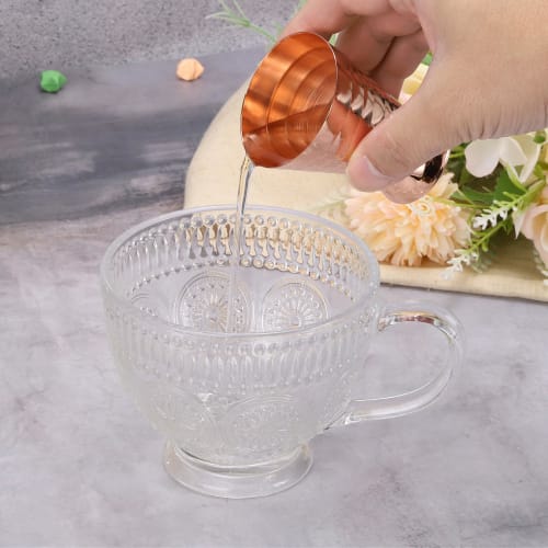 uxcell Stainless Steel Cocktail Jigger, 2.5 Oz. Cocktail Measuring Cup, Multi-Function Measuring Cup for Bars, Restaurants, or Home Use, Black