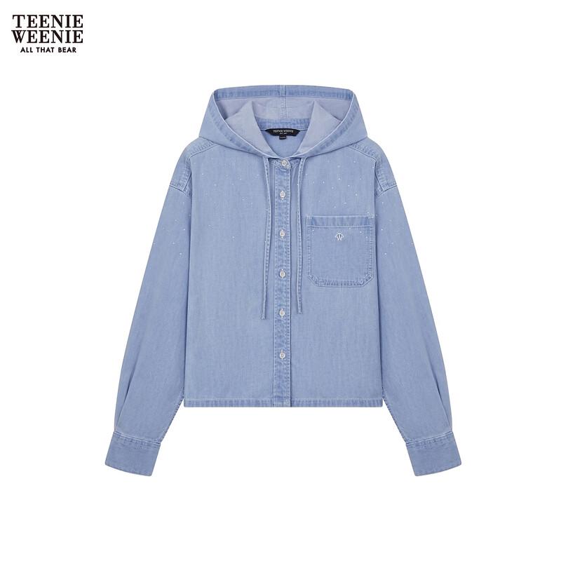 Teenie Weenie Bear Women s Hooded Shirt XL