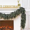 Christmas Pine Needle Wreath - Norfolk Pine Branch Vine