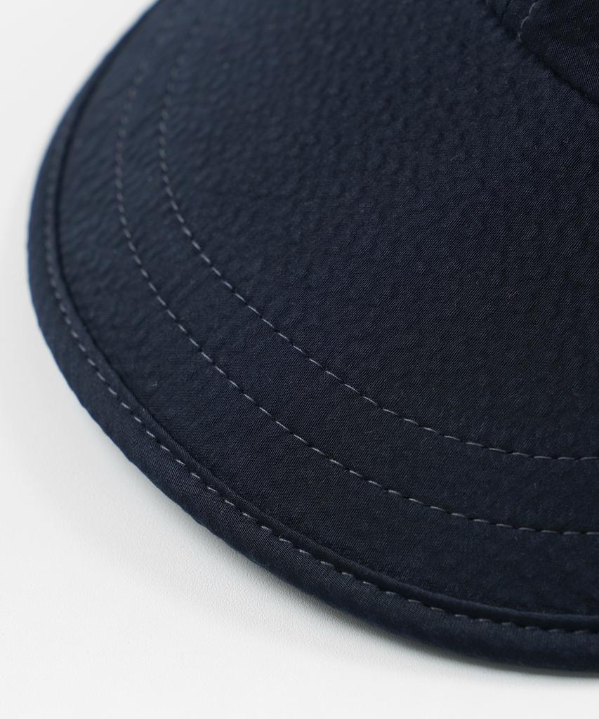FRIZMWORKS Seersucker Feather Cap _ Navy