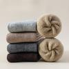 Men's Autumn and Winter Fleece and Thickened Mid-calf Socks for Warmth, Super Thick Wool Socks for Men's Winter Long Calf Socks