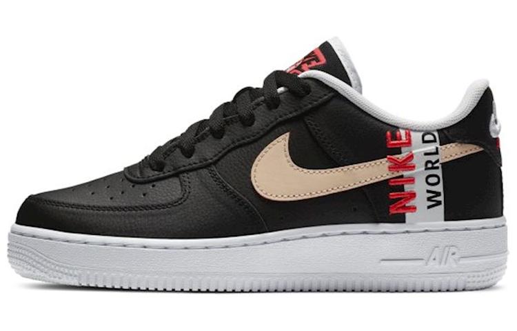 

Nike Air Force 1 Low LV8 Worldwide Pack Grey Crimson GS CN8536-001 38.5