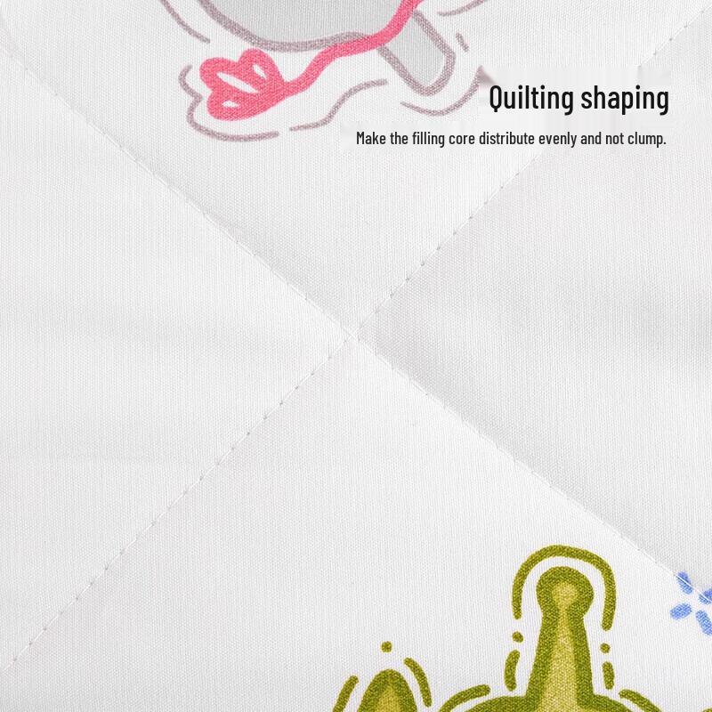 Yalu Strawberry Bear Class A Summer Quilt, 100x150cm