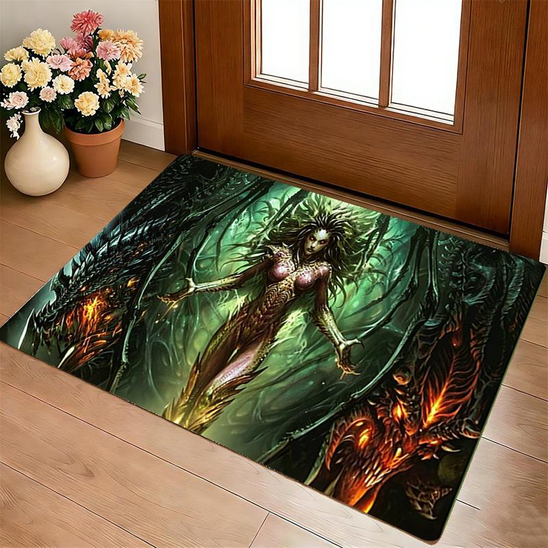 Alien Fantasy Living Room Nonslip Area Rug Soft Carpet For Bedroom Game Playroom Sofa Office Home Decor Doormat Christmas Gift C9261056