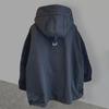 Unisex Trendy Patchwork Windbreaker: High Street Style, Loose Fit, Niche Design, Fashionable for Couples