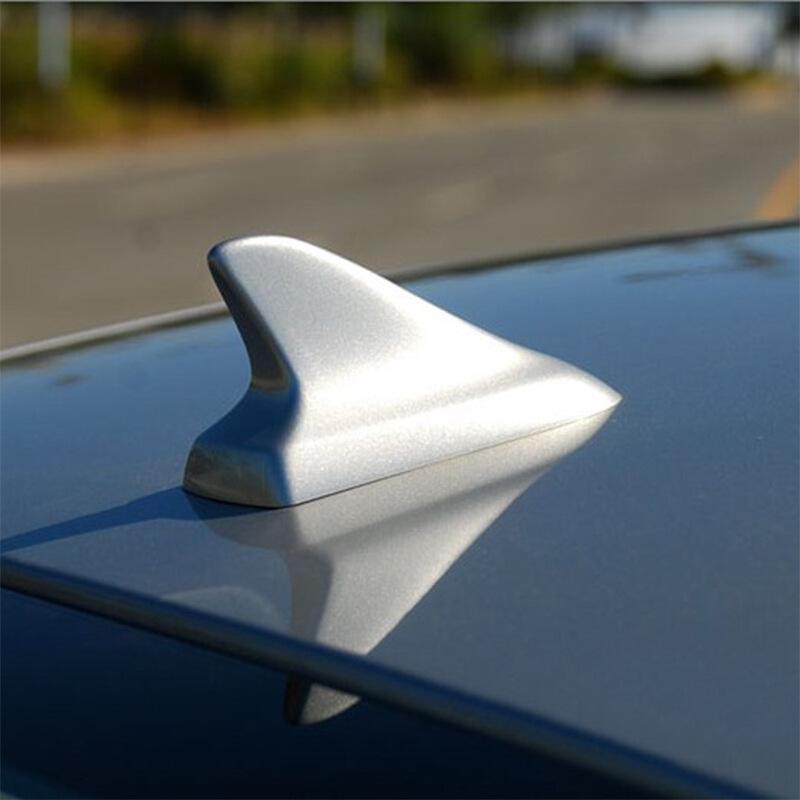 Universal Car Shark Fin Antenna A-886 Roof Wing Sticker for Radio-less Vehicles.