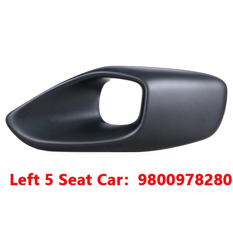 

For Citroen C4 Picasso MK2 2013-2016 9800978280 9800978180 Front Bumper Fog Light Frame Cover Grille Car Accessories For 5 Seat