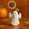 Halloween Ghost Decor Ghost White Ceramic Vase Figurine Room Decor Halloween Decorations Table Centerpieces For Holiday Home