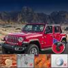 Car Body Fenders Rear Trunk Metal Badge Decoration Sticker 4X4 Flag Emblem Decal Universal 3D Emblem Badge