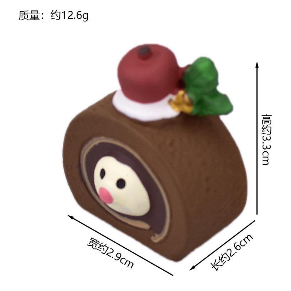 Japan Zakka Frohe Weihnachten Japan Deko Bücherregal Dekoration Szene Sammlerstück Wohndekor Kunstharz Handwerk Japan Miniatur Ornamente