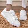 MAEDEF Women Skateboard Shoes Comfortable Lightweight Breathable Non Slip White Casual Shoes Walking Sneakers Women Skate Shoes
