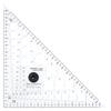 Vanco Triangle Ruler Template 34822, Colorless, 15cm