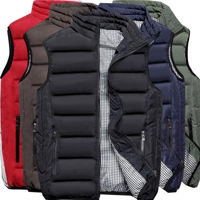 Herrenweste Outdoor-Kleidung Jacke Herren Daunen-Baumwollweste