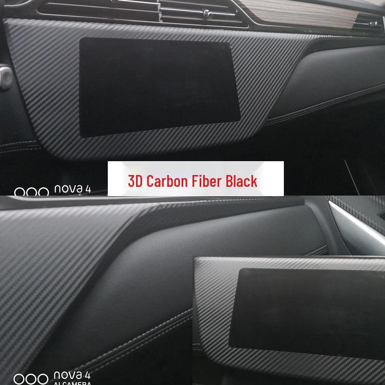 Territory Interior Carbon Fiber Stickers: Console, Gear Shift, Window Lift Decor & Protection