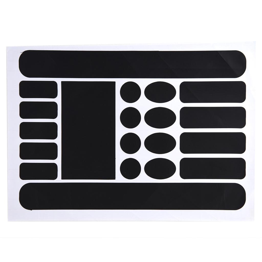 Chainstay And Frame Sticker  or Kit For Bikes   Cycle Decal Black