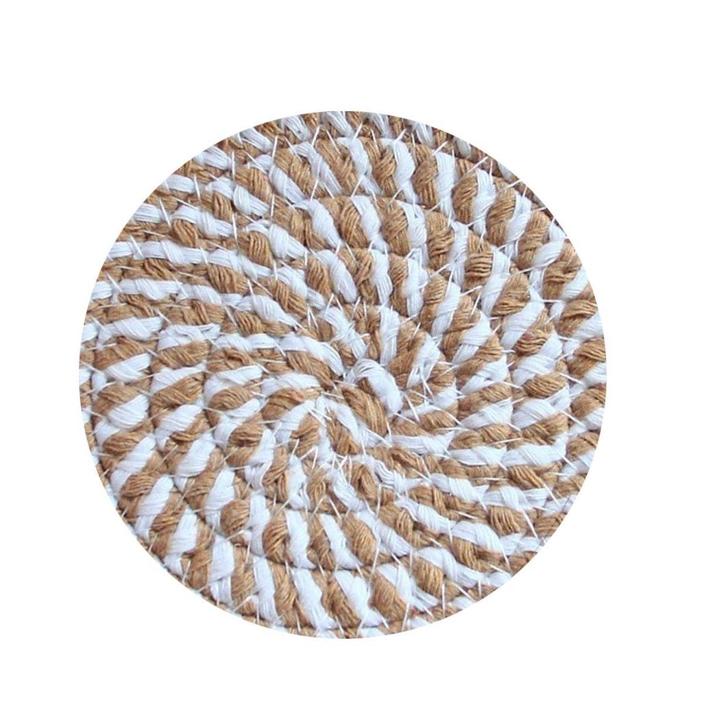 Cotton Rope Heat Insulation Table Mat & Coaster Set
