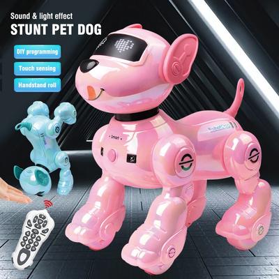 Kawaii Smart Robot Dog Girls Cute Puppy Pets Intelligent Programming Walking Will Call Singing Dancing Dog Toys Birthday Gifts
