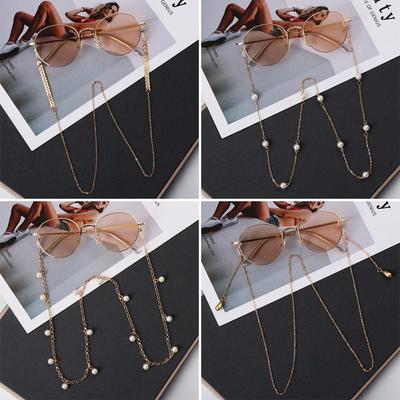 For Sunglasses Eyeglass Holder Necklace Sunglasses Holder Pearls Sunglasses Chain Eyeglasses Chains