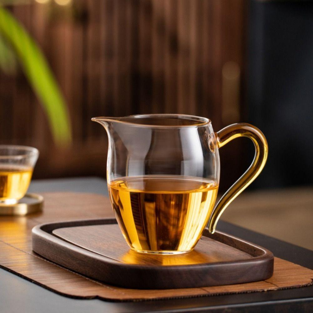 Large Glass Fair Cup Thickened Tea Dispenser Multi-purpose Tea Cup  Office