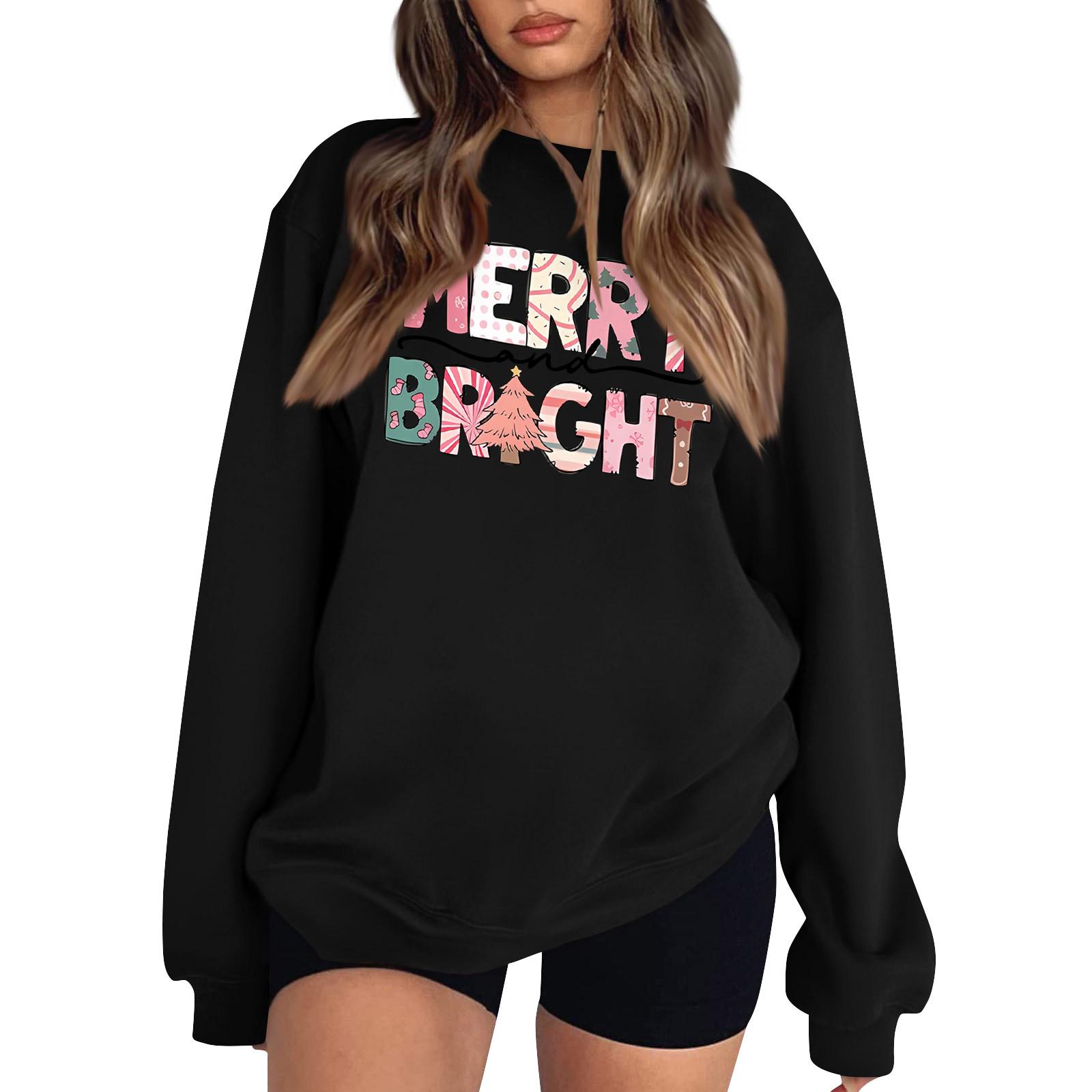 

Женская толстовка с цветными блоками, повседневная удобная свободная легкая женская толстовка с длинным рукавом и круглым вырезом XL чёрный