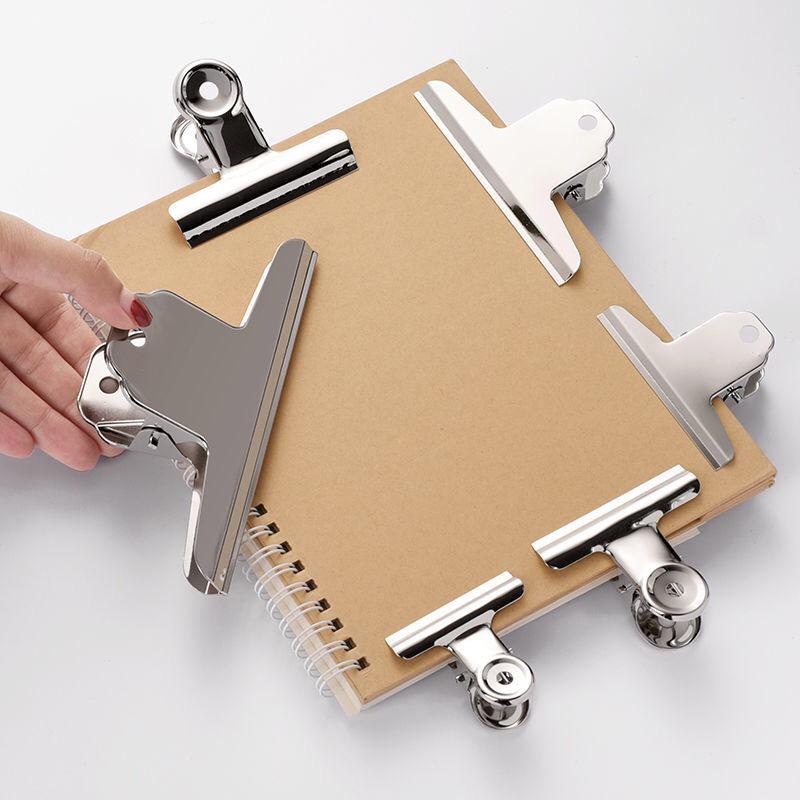 Mountain-Shape Stainless Steel S/L Clip for Stationery or Bills