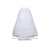 Bridal Crinoline Petticoat with Hoops And Skirt Support Multifunctional Accessory Steel Rings