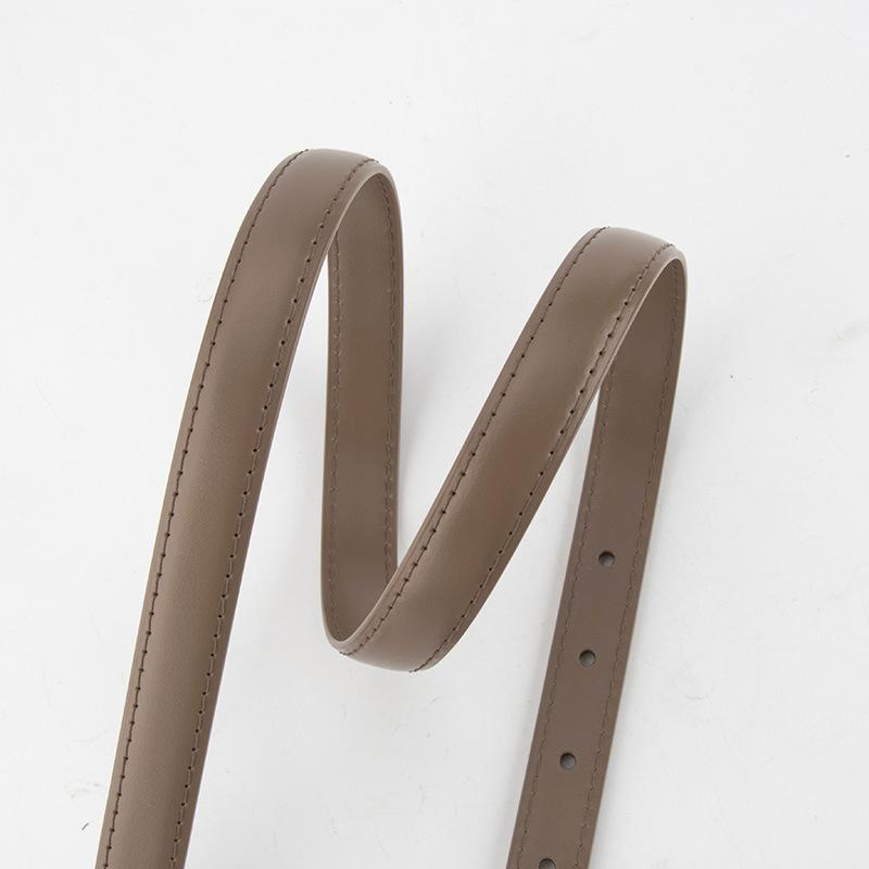 New Genuine Leather Ins Style Belt for Women Simple and Versatile Decorative Dress Casual Pants for Women Waist Belt High-end