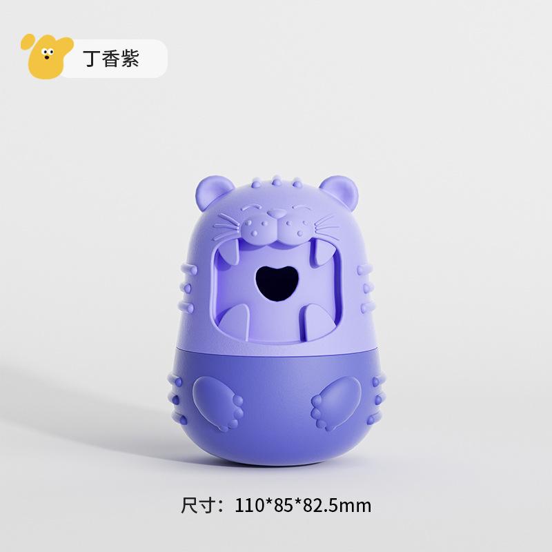 Pet Slow Feeder Licking Toy Leakage Food Dispensing Dog Chew Toy Interactive Bite Resistant Pet Supplies