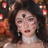 Sensitive Skin Safe Face Tattoos Halloween Tattoo Stickers, Waterproof Scary Makeup Decals for Party, Temporary Party Wound Scar Body Art Kids Adults