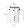 Insulated Cup Car Water Drinking with Lid Large Capacity Stainless Steel Thermal Coffee