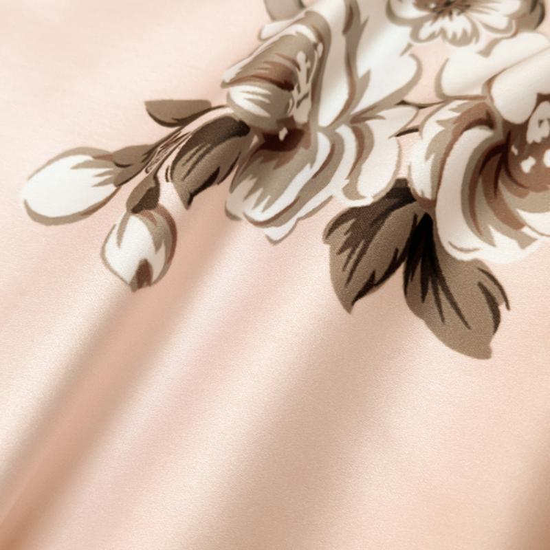 Bedding Set Duvet Cover Set French Style Princess 2024 New A-Class Digital Printing Skinner Cotton Matte Four PIECE Set