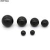 Black Plastic M4/M5/M6 Thread Ball Shaped Head Clamping Nuts Knobs 1PCS