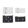 25Mm 35Mm 45Mm Metal Din Rail Fixed Clamp Clip Relay Mounting Buckle Simple Fixing Rack With Mounting Holes