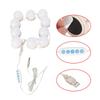 10Pcs USB LED 5 Color Temperature Light Bulb for Makeup Beauty Tabletop Vanity Mirror