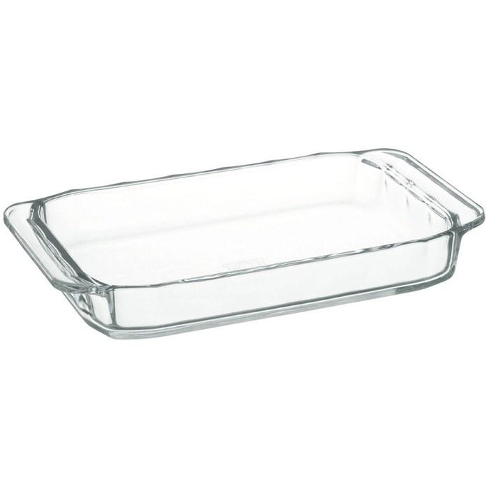 iwaki Oven Toaster Dish Basic Series 240x145x35mm 700ml KBC3850 BC3850 Clear, L Size