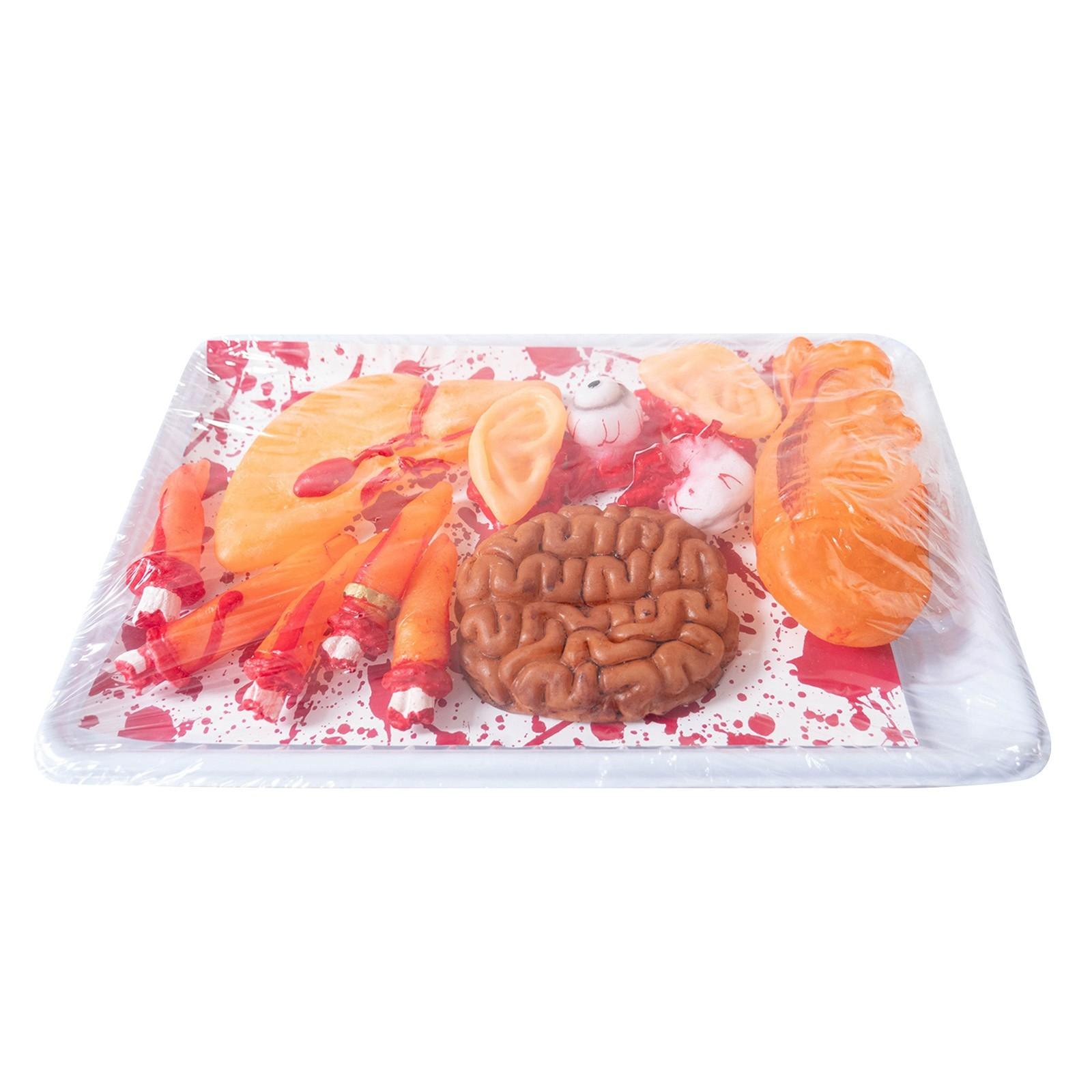 

Хэллоуин Кровавый Реквизит Поддельные Страшные Отрубленные Сломанные Части Тела Для Хэллоуина, Украшения для Вечеринки в Доме с Привидениями One Size