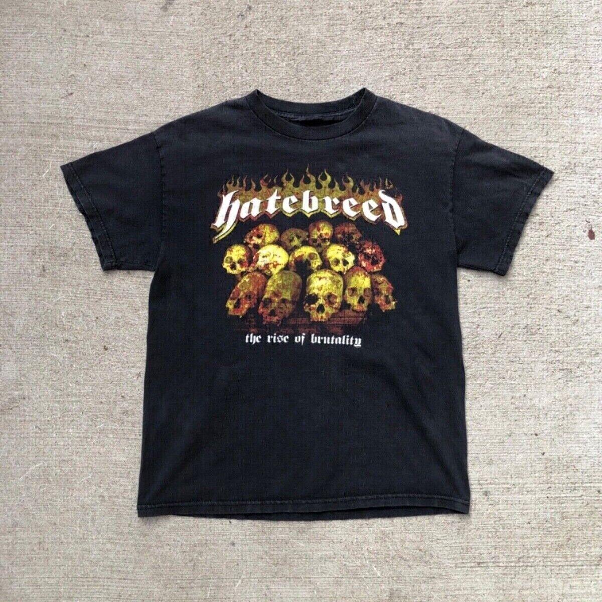 Hatebreed The Rise Of Brutality T-Shirt Cotton Full Size Unisex S-5XL XXL